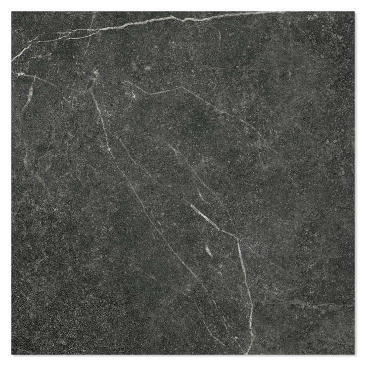 Marmor Klinker Marblestone Mörkgrå Matt 75x75 cm-0